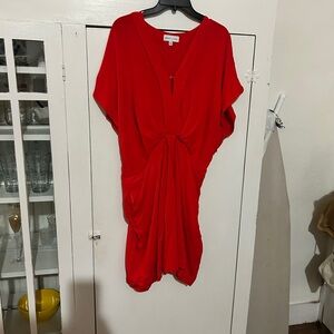 Elegant Red Women's Dress